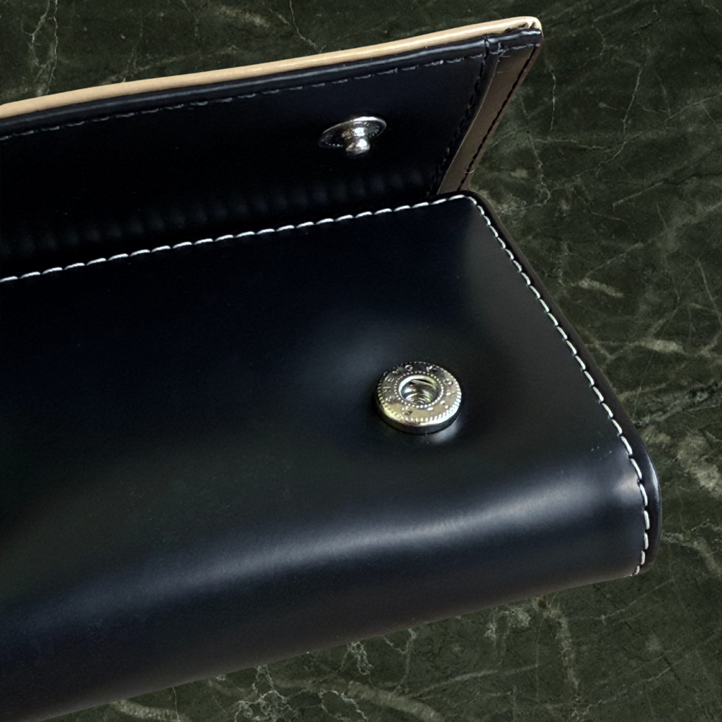 Salvatore Ferragamo Nude & Black Wallet