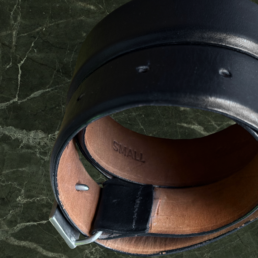 Calvin Klein Black Leather Belt